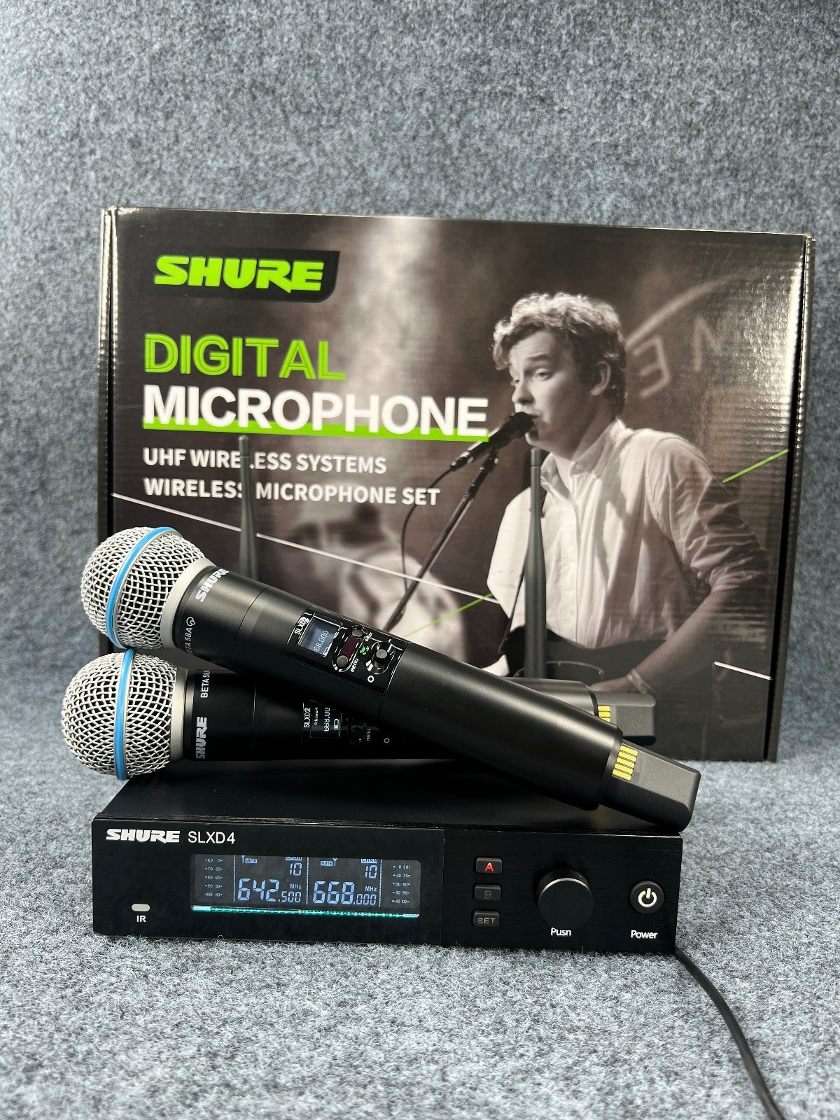SLXD4 Dual Microfono inalambrico