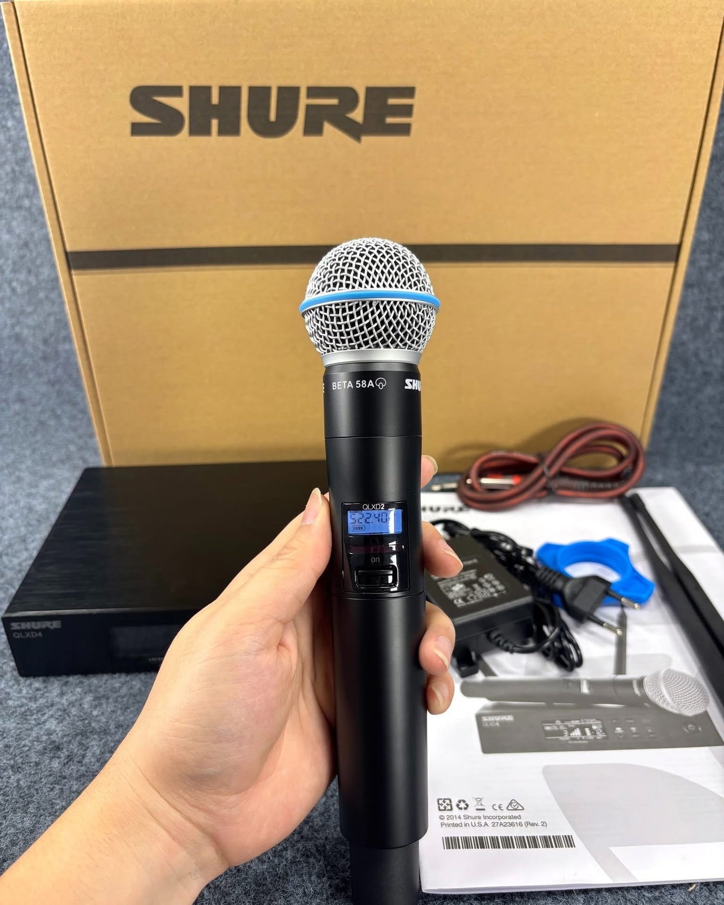QLXD4 Microfono inalambrico profesional