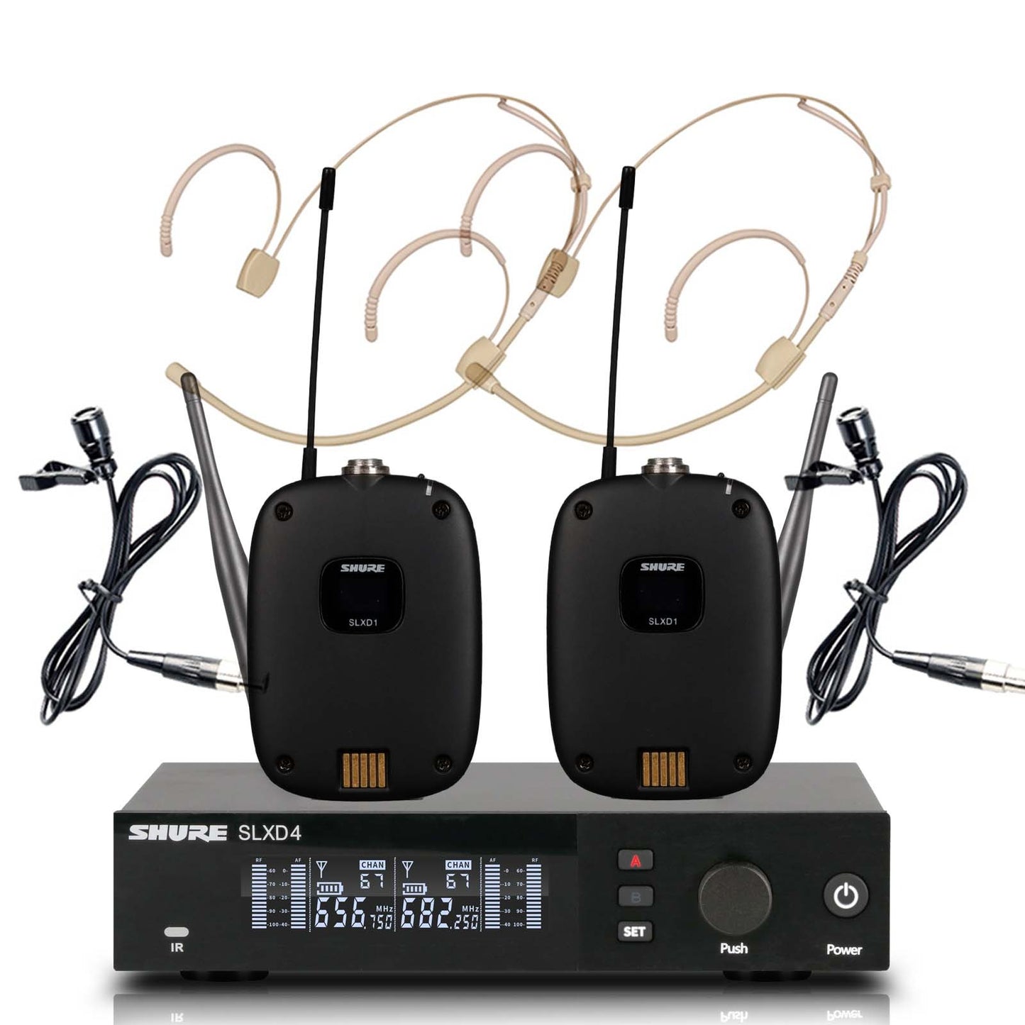SLXD4 Dual Microfono inalambrico
