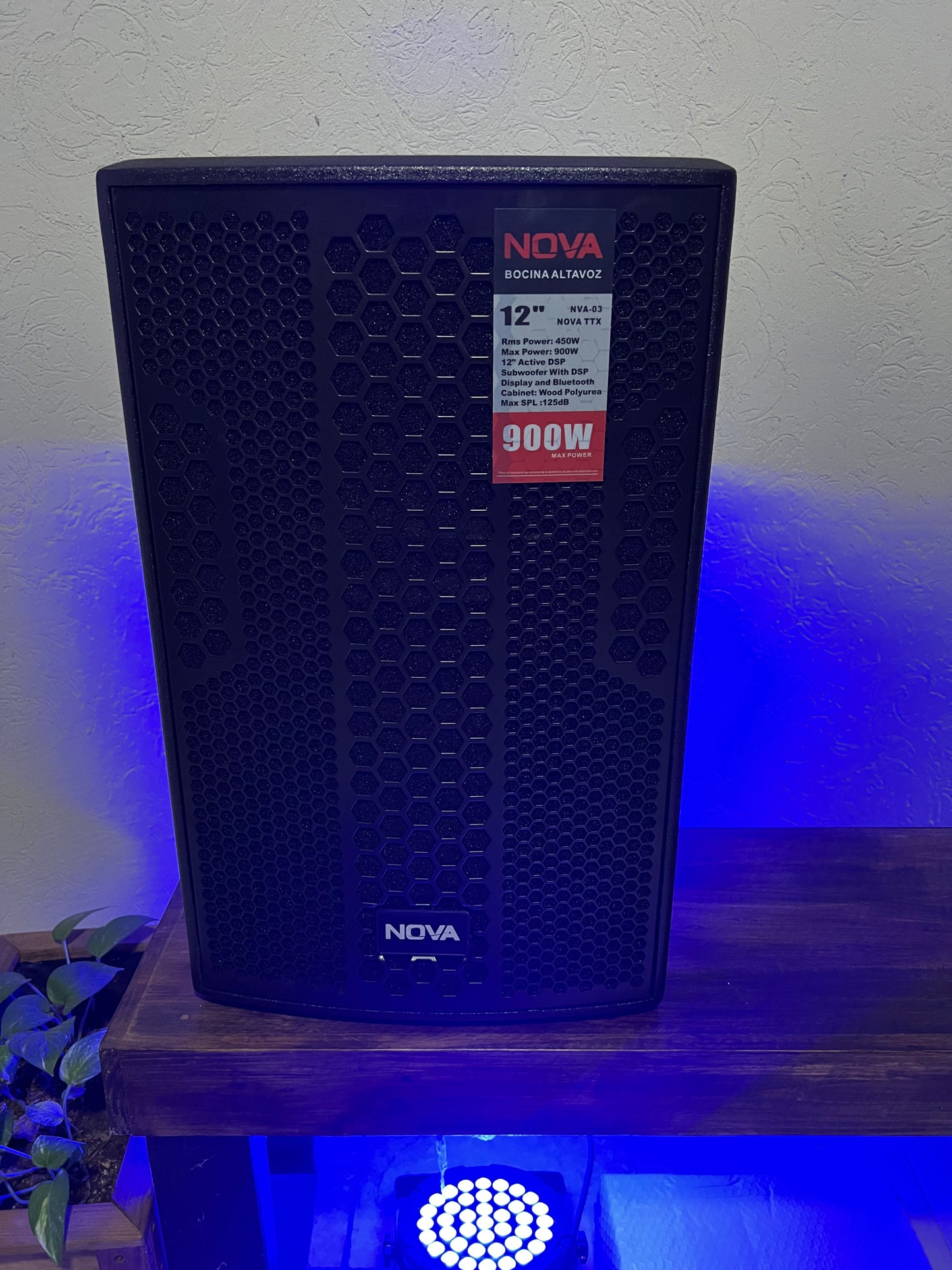 Nova TTX12 Bocina Amplificada 12" 450W RMS