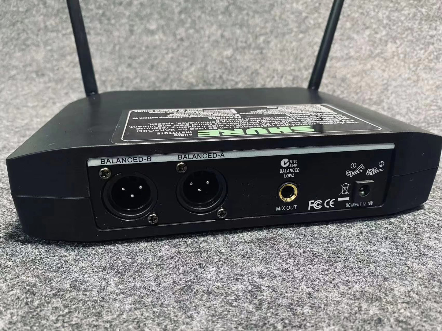 GLXD4 Dual microfono inalambrico
