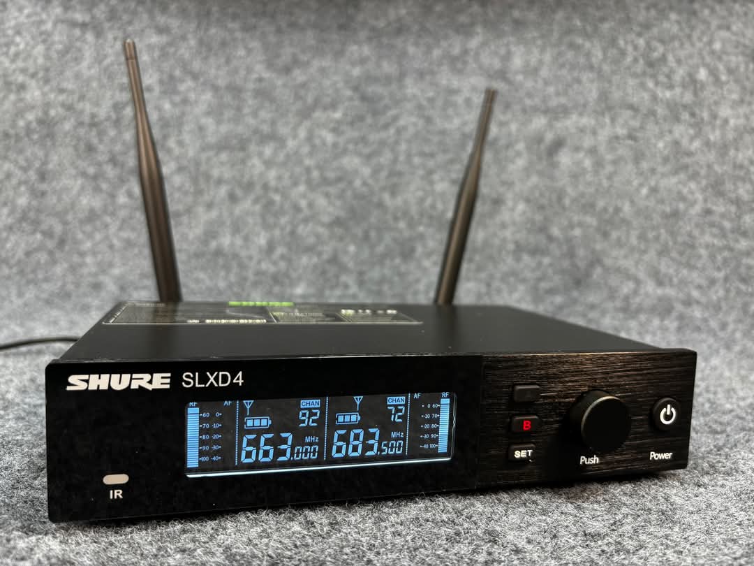 SLXD4 Dual Microfono inalambrico