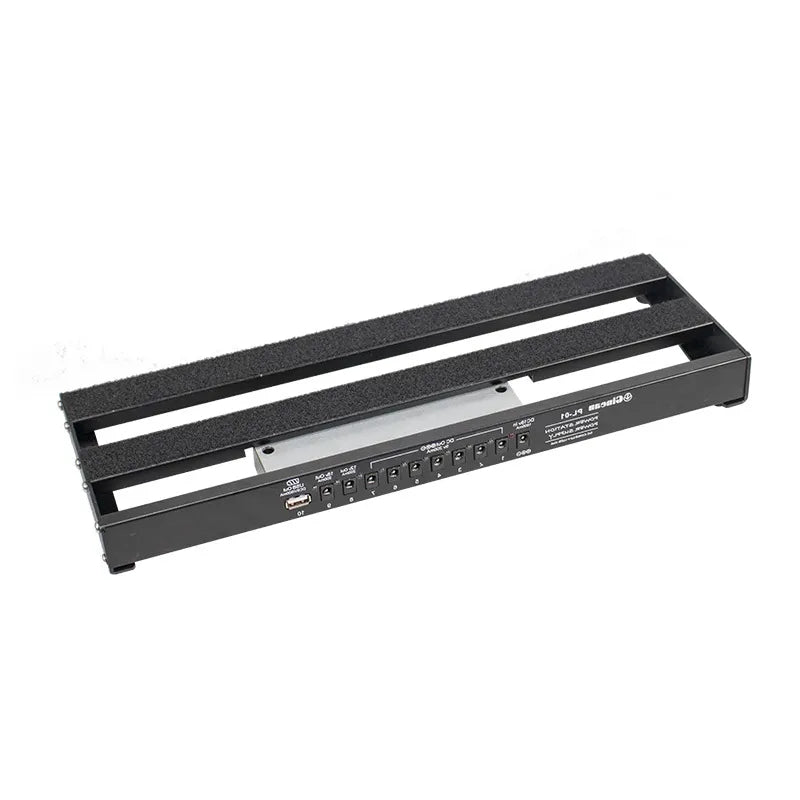 Pedalboard para pedales de efecto con fuente de alimentación integrada