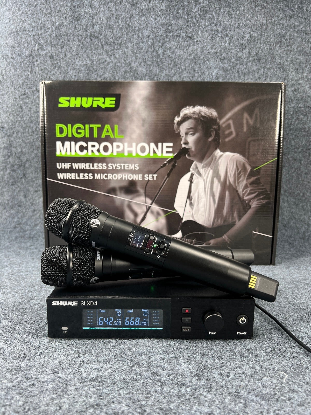 SLXD4 Dual Microfono inalambrico