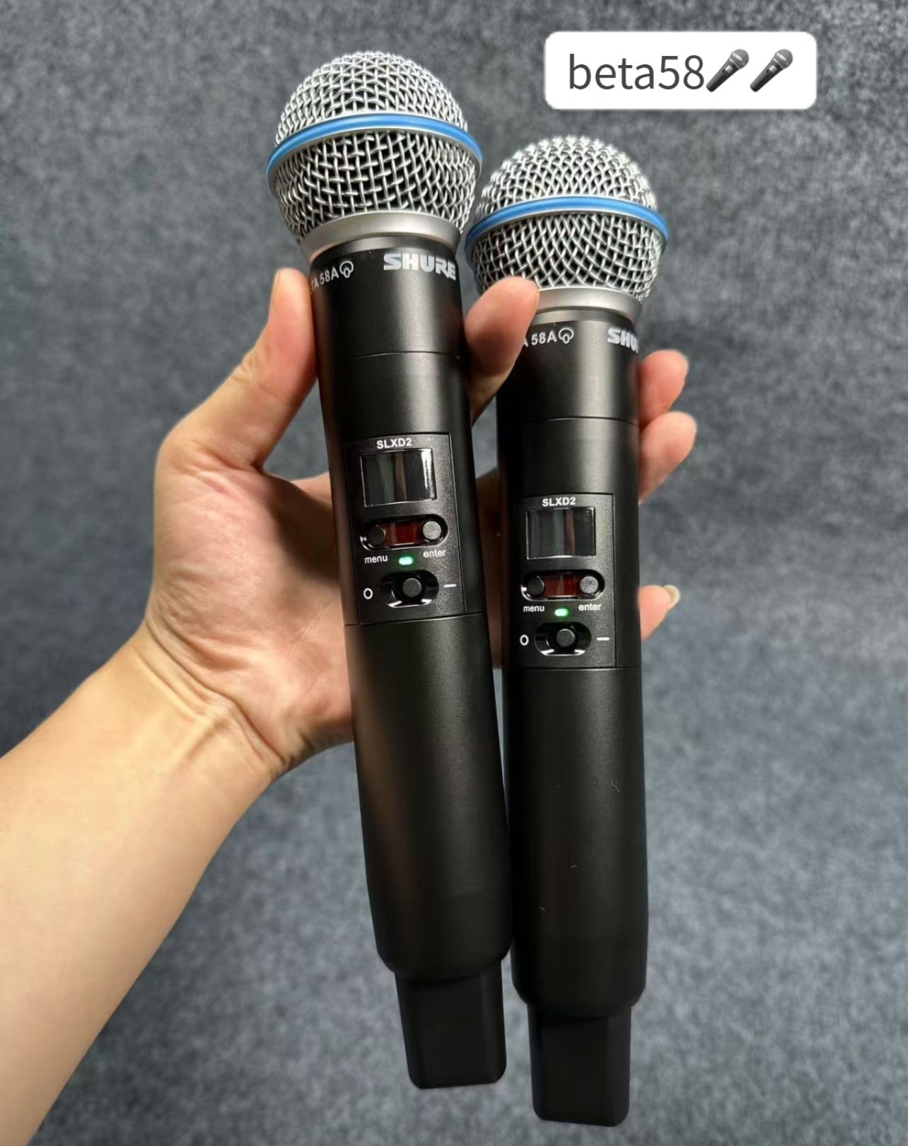 AD4D-S Microfono inalambrico doble
