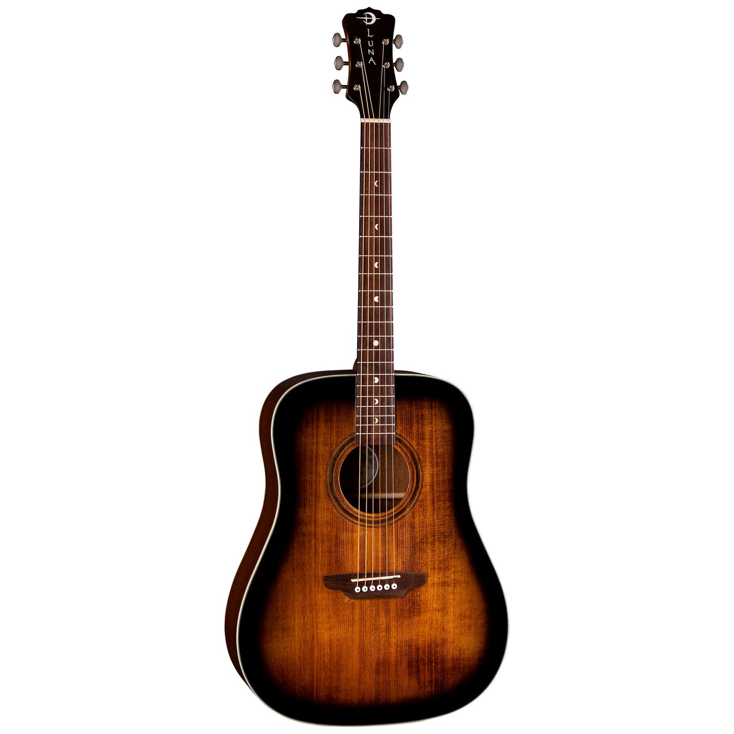 Guitarra electroacústica Luna Art vintage Dreadnought Series