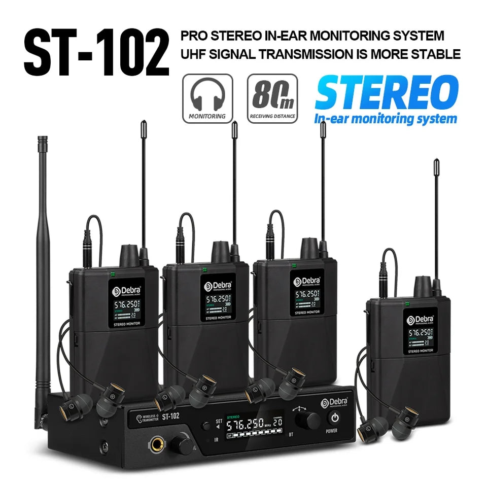 DEBRA ST102 Monitor In ear Estereo
