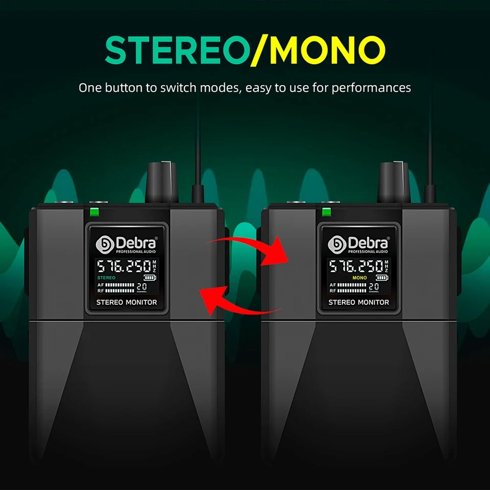 DEBRA ST102 Monitor In ear Estereo