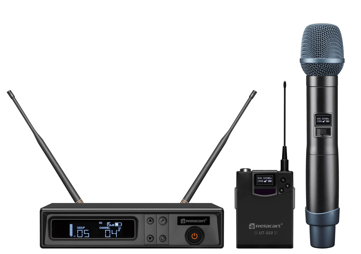 RELACART UR-223S Sistema inalambrico profesional True diversity