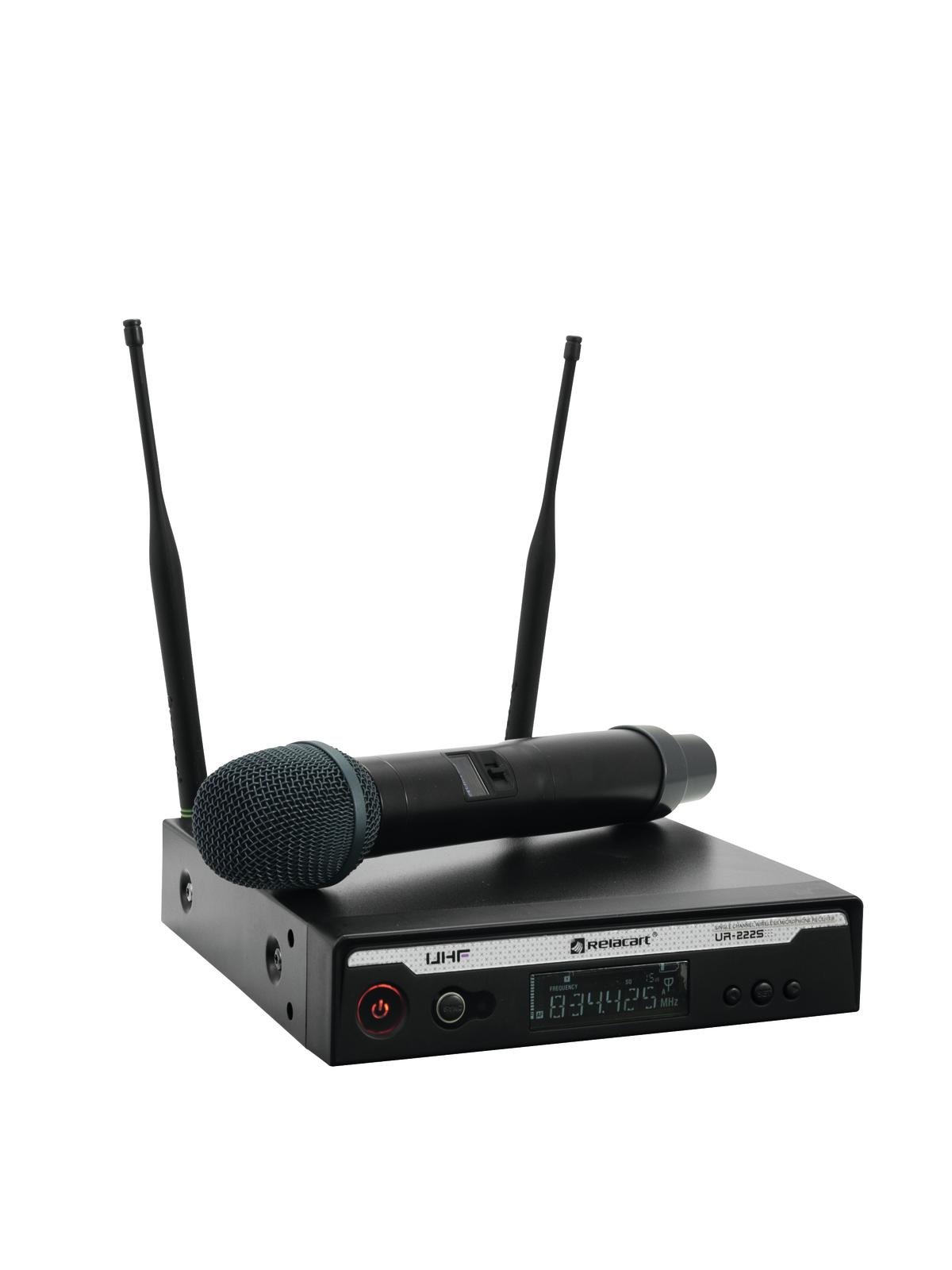 RELACART UR-222S UHF microfono