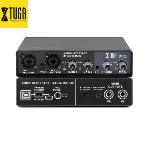 XTUGA E-22 Interfaz de Audio