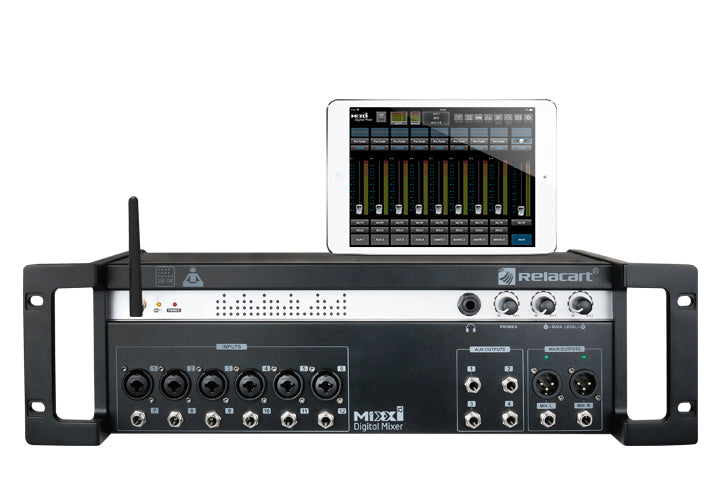 RELACART MIXX12 Mezcladora digital con Tarjeta Dante