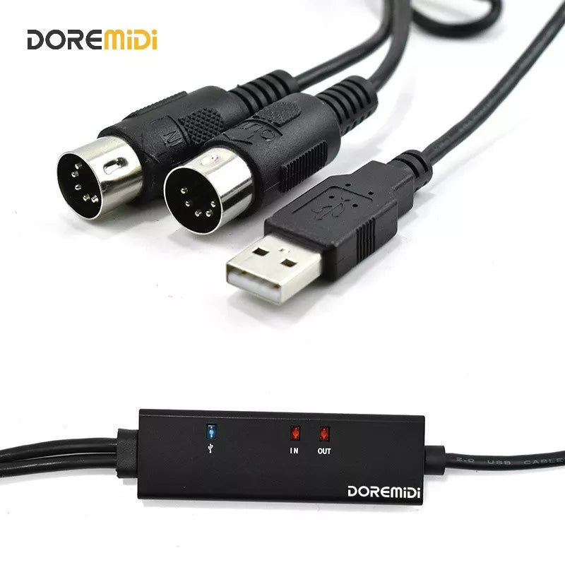 DOREMIDI Convertidor Midi a USB