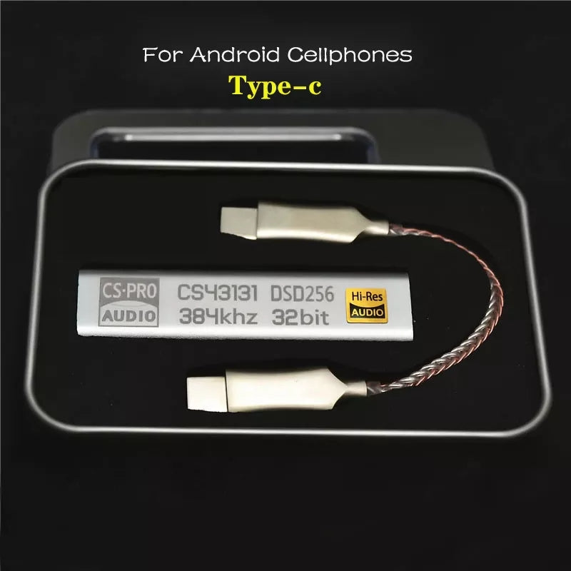 DAC CS43131Amplificador de Auriculares Hi-Res