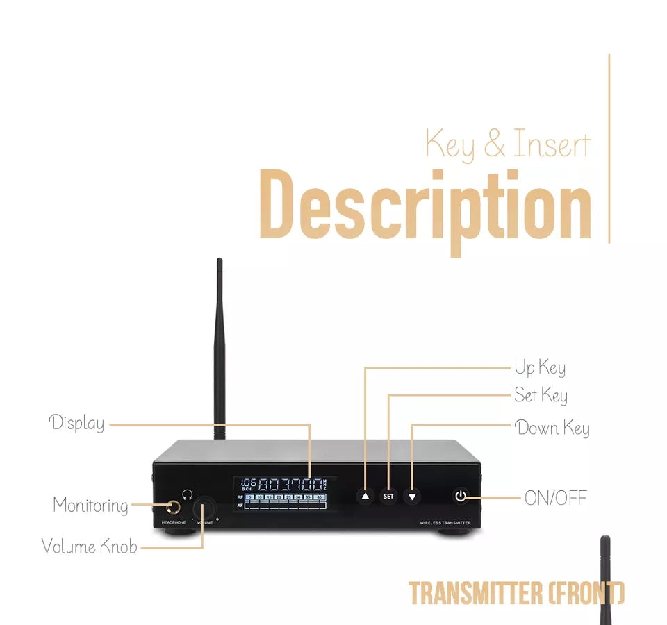 EM-560 Monitor inalambrico In Ear personal