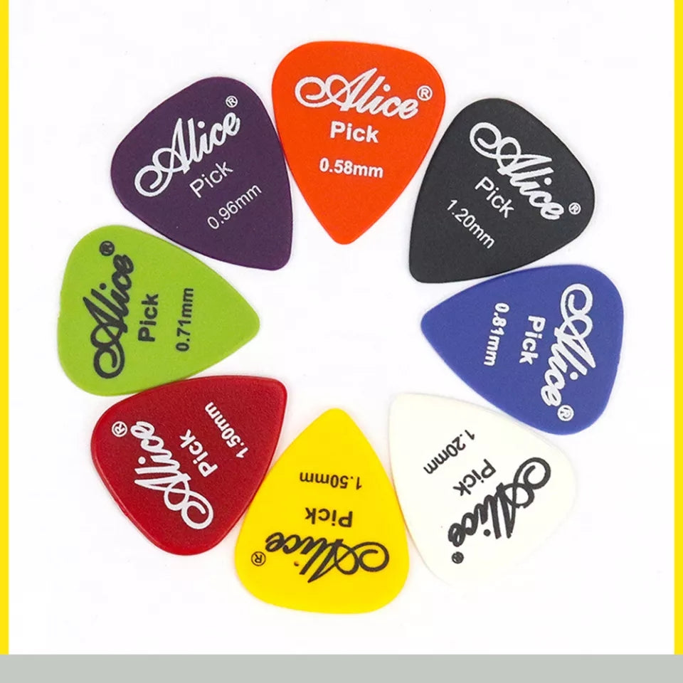 ALICE Juego 50 pcs. de púas para Guitarra