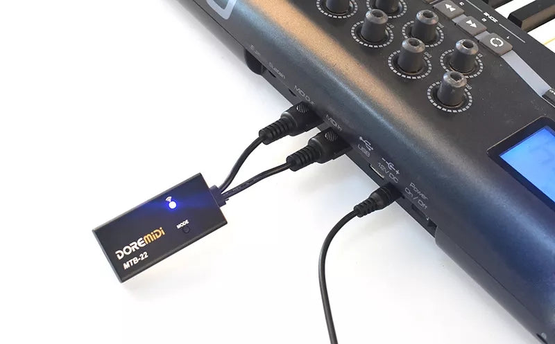DOREMIDI Adaptador midi a Bluetooth inalambrico