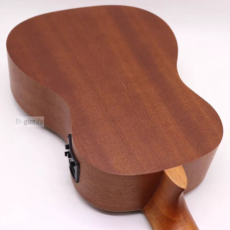 Ukelele Bass electroacustico Natural con EQ.