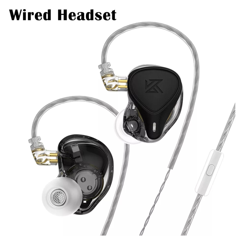 KZ ZEX PRO Auriculares Hibridos 3 drives (Dynamic Drive+ Electrostatic+ High Resolution)