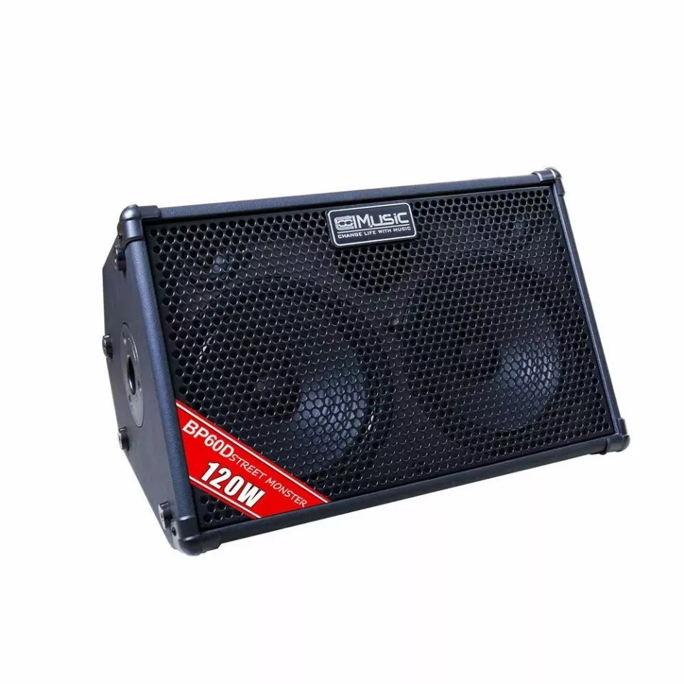 CoolMusic BD60D amplificador de Guitarra Electroacustica 120W, piano, Saxofon, Voz con Efectos