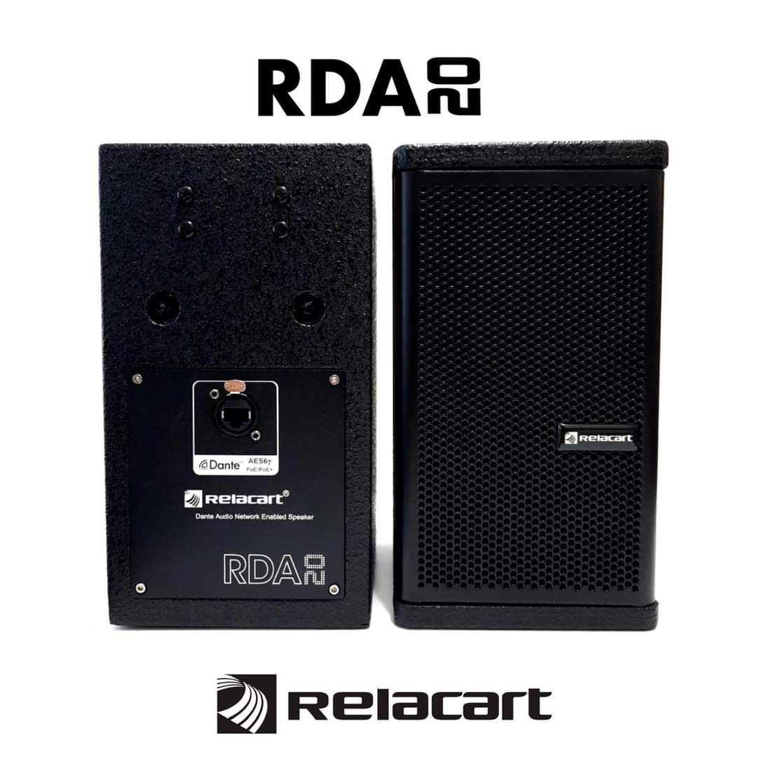 Relacart RDA20 Sistema de Altavoces para Red Dante