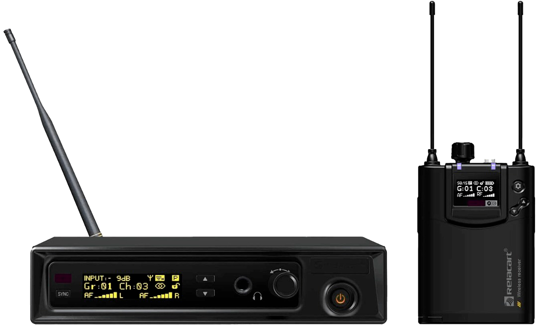 PM-320 RELACART Monitor profesional In Ear True diversity
