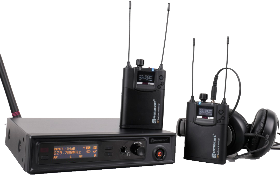 PM-320 RELACART Monitor profesional In Ear True diversity