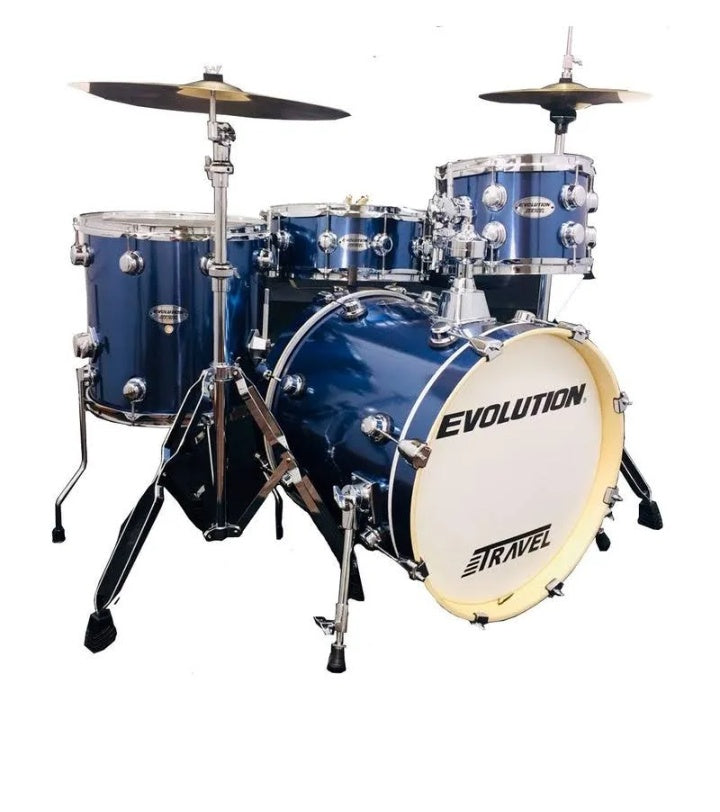 Bateria Acustica Evolution Travel 4 Pzas.