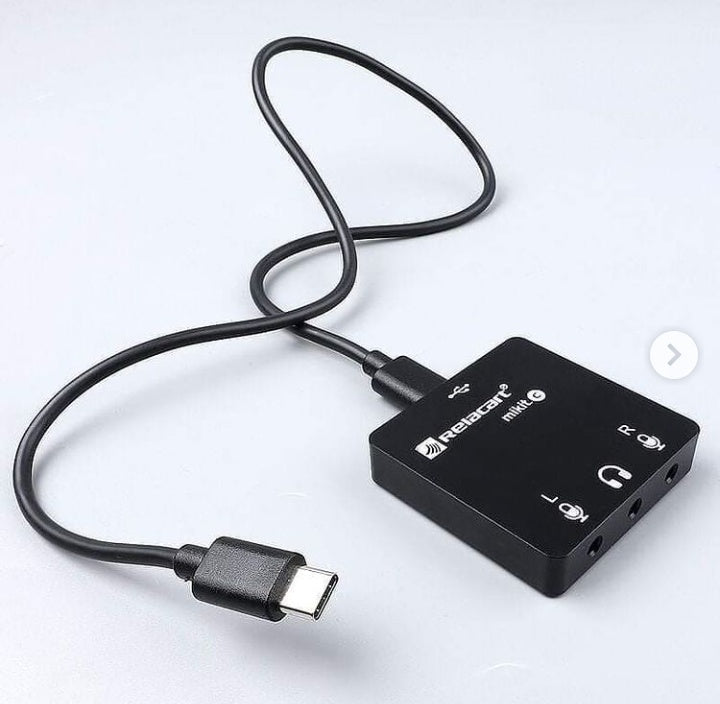 RELACART MIKIT C Mini interfaz de Audio