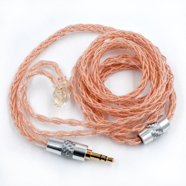 KZ Cable de audio para auriculares in ears libre de oxigeno 152 cores 8 nucleos