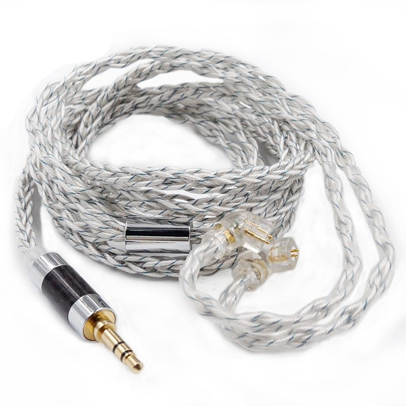 KZ cable plata de Audio 8 Nucleos 784 cores para Auriculares.