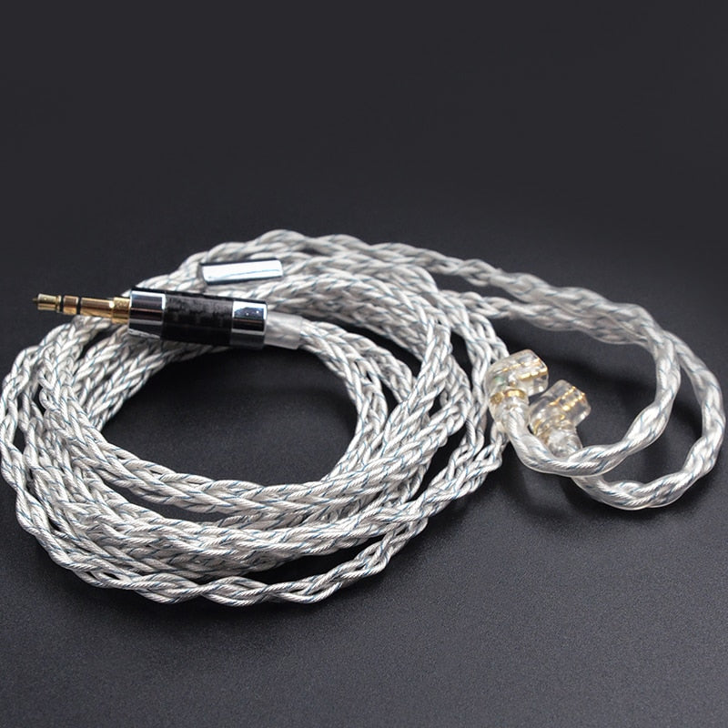KZ cable plata de Audio 8 Nucleos 784 cores para Auriculares.