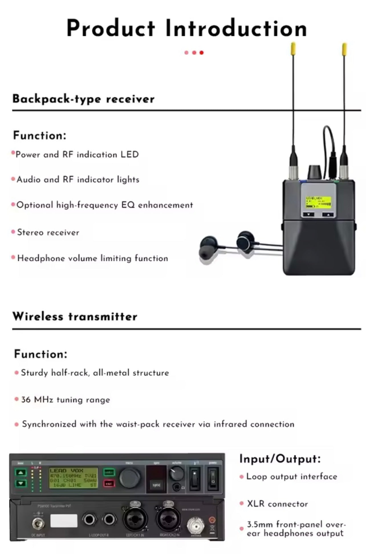 PSM900 In Ear Monitor