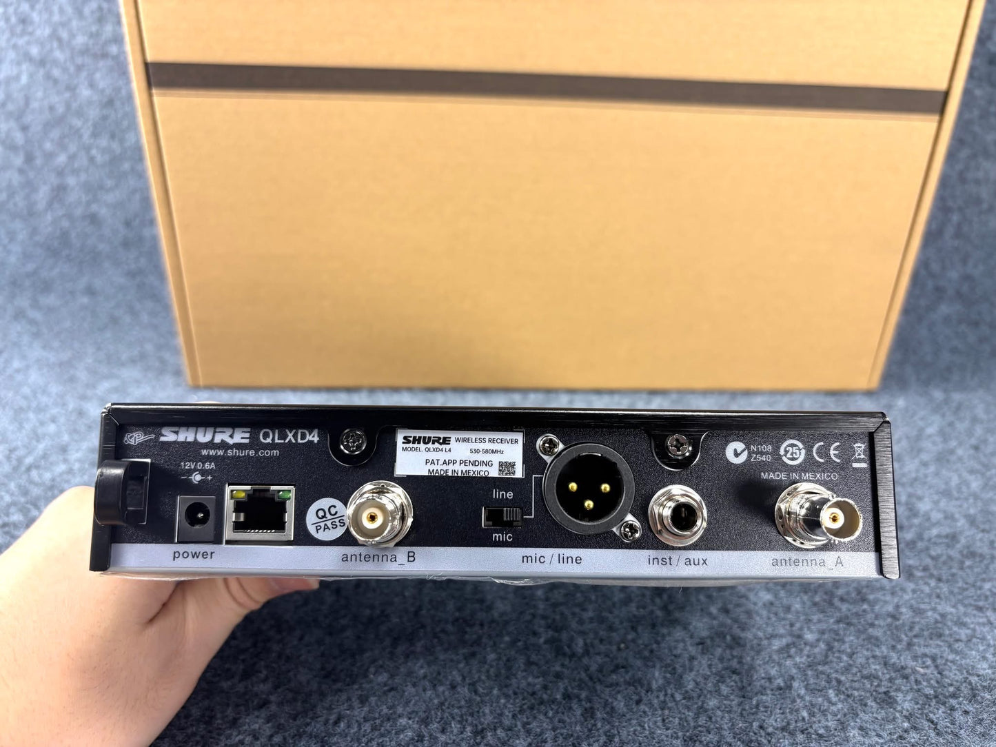 QLXD4 Microfono inalambrico profesional