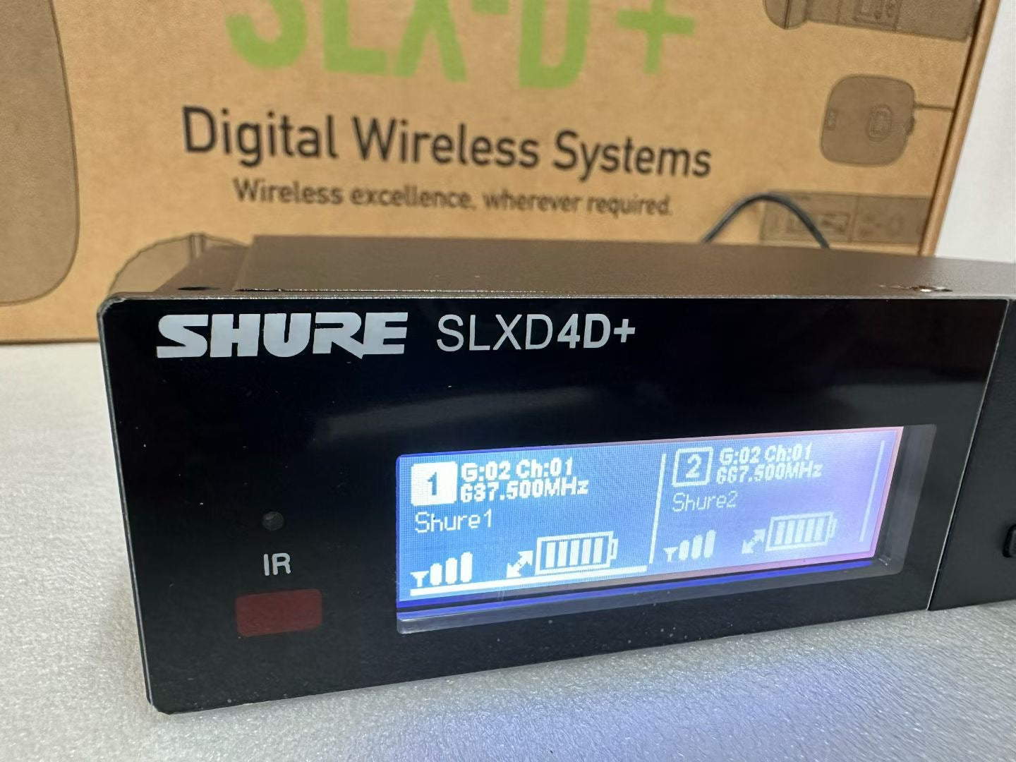 SLXD4D+ Microfono inalambrico doble
