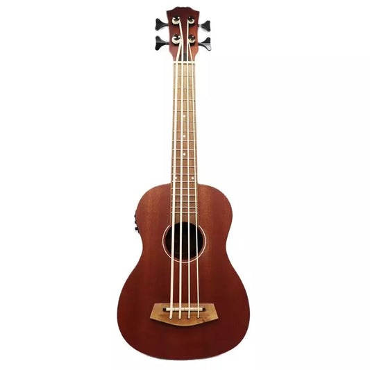 Ukelele Bass electroacustico Natural con EQ.