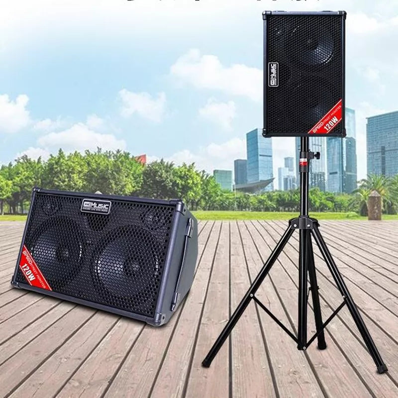 CoolMusic BD60D amplificador de Guitarra Electroacustica 120W, piano, Saxofon, Voz con Efectos