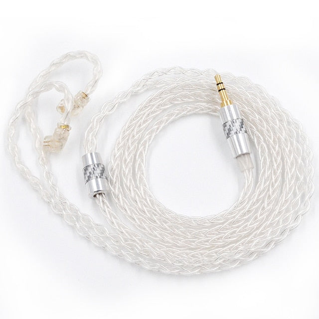 KZ cable de Auriculares  8 Core OFC