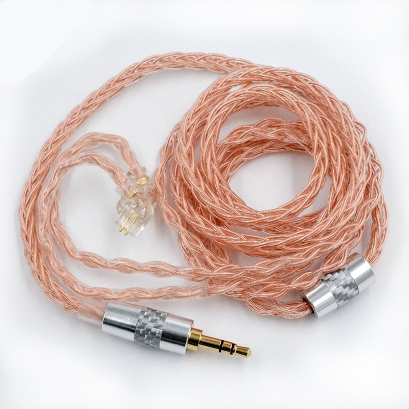 KZ Cable de audio para auriculares in ears libre de oxigeno 152 cores 8 nucleos